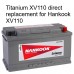 Hankook / Titanium XV110 12V Leisure Battery